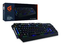 Conceptronic KRONIC Mechanical Gaming Keyboard - RGB - Italian layout - Standard - USB - Mechanical - QWERTY - RGB LED - Black
