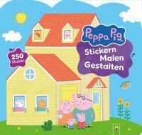 Naumann & Göbel Verlagsgesellschaft Peppa Pig Stickern Malen Gestalten