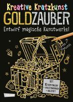 Carlsen Verlag GmbH Kratzbilder für Kinder: Kreative Kratzkunst: Goldzauber