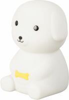 FH Lighting GmbH Nachtlicht Hunde Welpe Leo, weiß