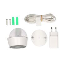 Nedis SmartLife Innenkamera / 3MP Full HD 1296p / Cloud Storage (optional) / microSD (not enthalten) / Onvif / Nachtsicht / Weiss