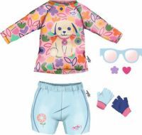 Zapf BABY born Fahrrad-Outfit 43cm