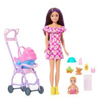 Mattel Barbie ''Skipper Babysitters Inc.'' Kinderwagen Spielset