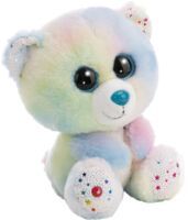 NICI Kuscheltier GLUBSCHIS Bär Regenbogen Snoomi