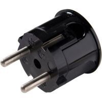 Kaiser Elektrotechnik SCHUKO-WINKELSTECKER  SW HINTE (K517/SW)