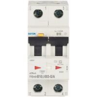 Eaton FI/LS Kombination 10A 30mA LS-Charakteristik: B 2-polig FI-Charakteristik: G/A