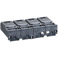 APC LV429516 - Terminal block cover - 1 pc(s) - Black - IP40 - 162 mm - 161 mm