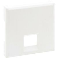Legrand Abdeckung 864142 Niloe Step Rj11/Rj45 ultraweiß