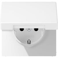 Jung SCHUKO STECKD.M.KLAPPD. (LS1520BFKLWWM)