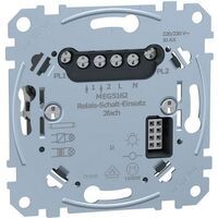 MERTEN MEG5162-0000 - Metallic - 2 x 2.5 mm² - 220 - 230 V - 50 - 60 Hz - 10 A