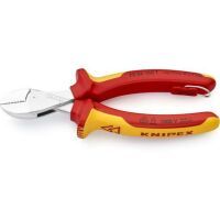KNIPEX X-Cut - Diagonal-cutting pliers - 1.2 cm - Red/Yellow - 56 mm - 16 cm - 28 mm