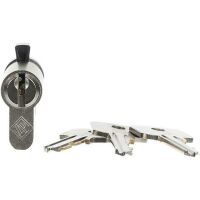 BUSCH JAEGER Schalterserien - Euro profile cylinder - Silver - 3 pc(s) - 1 pc(s) - 2712/2713/2722/2723/2733 USL-101 2712/2733 SLW-5x