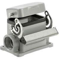 Weidmüller HDC 06B SDLU 2M20G - Grey - Stainless steel - IP65 - -40 - 125 °C