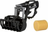 Jamara e.K. JAMARA 423250 Frontlader mit Krokodilschaufel 1:24S inkl. Rundballen klein