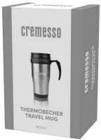 Cremesso 10171250 Thermobecher chrom/schwarz