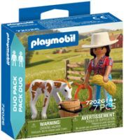 PLAYMOBIL 72026 DuoPack Reiterin mit Fohlen