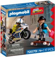 PLAYMOBIL 72079 Verfolgungsjagd mit Motorrad