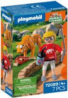 PLAYMOBIL 72089 Zoo: Tiger und Besucher