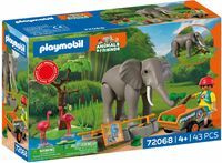 PLAYMOBIL 72068 Elefant mit Tierpfleger