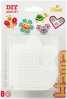 Malte Haaning Plastic A/S Hama® Bügelperlen Blister 5 Stiftplatten Stern, Herz, Kreis, Quadrat, Sech