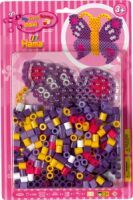 Malte Haaning Plastic A/S Hama® Bügelperlen Maxi - Blisterset Schmetterling - 1 Stiftplatte Schmette