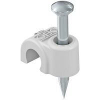 Multipack OBO ISO-NAGELCLIPS 2009/35 GR (2009 35 LGR) - 100 Stück