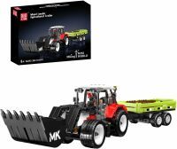 Playfun Ltd. Mould King Schaufellader+Anhänger 504 T.