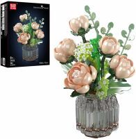 Playfun Ltd. Mould King Weiße Rose, 981 Teile