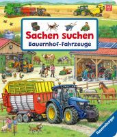 Ravensburger Sachen suchen: Bauernhof-Fahrzeuge, Pappbilderbuch mit Traktor, Mähdrescher und vielem 