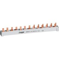 Hager PHASENSCHIENE 10², 4P (GABEL) (KB663FT)