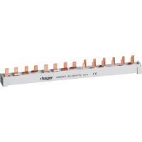 Hager PHASENSCHIENE 10²,4P,63AA (KB663ET)