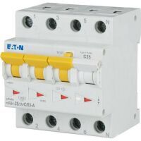 Eaton mRB4-25/3N/C/03-A FI/LS 25A 120682300mA LS-Kennline-C 3p+N FI-Char