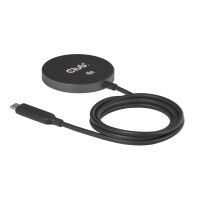 Club 3D Club3D Ladegerät wireless Qi2 USB-C 25Watt,  schwarz retail (CAC-3027)