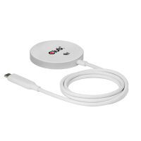Club 3D Club3D Ladegerät wireless Qi2 USB-C 25Watt,  weiß retail (CAC-3026)