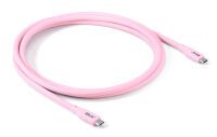 Club 3D Club3D Lifestyle USB-C Kabel  PD 240W,20Gbps  2m rosa  St/St retail (CAC-3002)