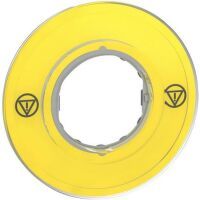 Schneider Electric 3D SCHILD, GELB, OHNE TEXT (ZBY9121)