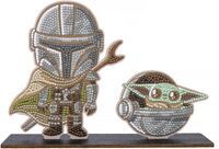 Craft Buddy Ltd. Crystal Art BUDDY XL Mandalorian & Grogu Duo