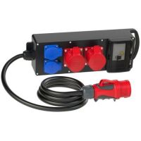 PC Electric Steyregg 9441065 - CEE-Mobilverteiler Vollgummi Eingang CEE-Stecker