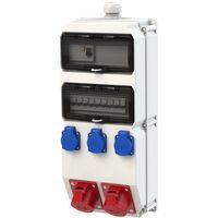 PCE KST-WANDVERTEILER 2X5/16 3XSSD (9025089 STROBL IP54)