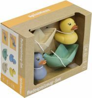 VEDES Großhandel GmbH - Ware SpielMaus Baby Ente und Schiffe 4 Stück