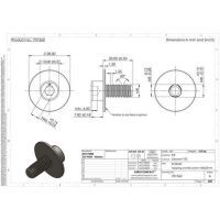 Multipack Aerocompact FURCHENDE KOMBI-SCHRAUBE M8X20 (SCS8x20) - 100 Stück
