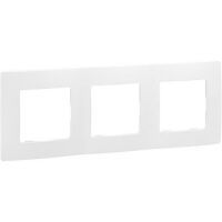 Legrand Rahmen 665003 Niloe 3fach ultraweiss