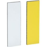 Schneider Electric ZBY0102 Leerschild ws/ge 8x27