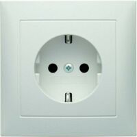 Berker Hager 47429909 - Type F - White - Plastic,Thermoplastic - 250 V - 16 A - 50 - 60