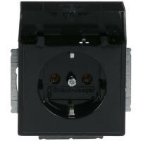 BUSCH JAEGER 20 EUK-81 - CEE 7/3 - 2P+E - Black - 250 V - 16 A - 63 mm