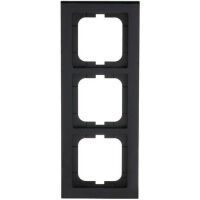 BUSCH JAEGER 1723-281 - Black - Glossy - Screwless - Busch-Jaeger - Busch-Axcent - 91 mm