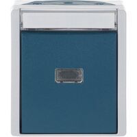 BUSCH JAEGER 1484-0-0373 - Buttons - Blue - Gray - IP44 - 10 A - 250 V - CE