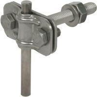 DEHN Anschlussklemme NIRO V4A M10 f.Rd 8-10/Fl30mm 478 1 478129