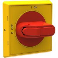 ABB OHYS2AJ - Handle - Red - Yellow - IP65 - 75 g - 65 mm - 65 mm