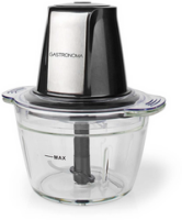 GASTRONOMA Zerkleinerer  GASTRONOMA Sortiment 18210101 Mini Zerkleinerer schwarz/edelstahl